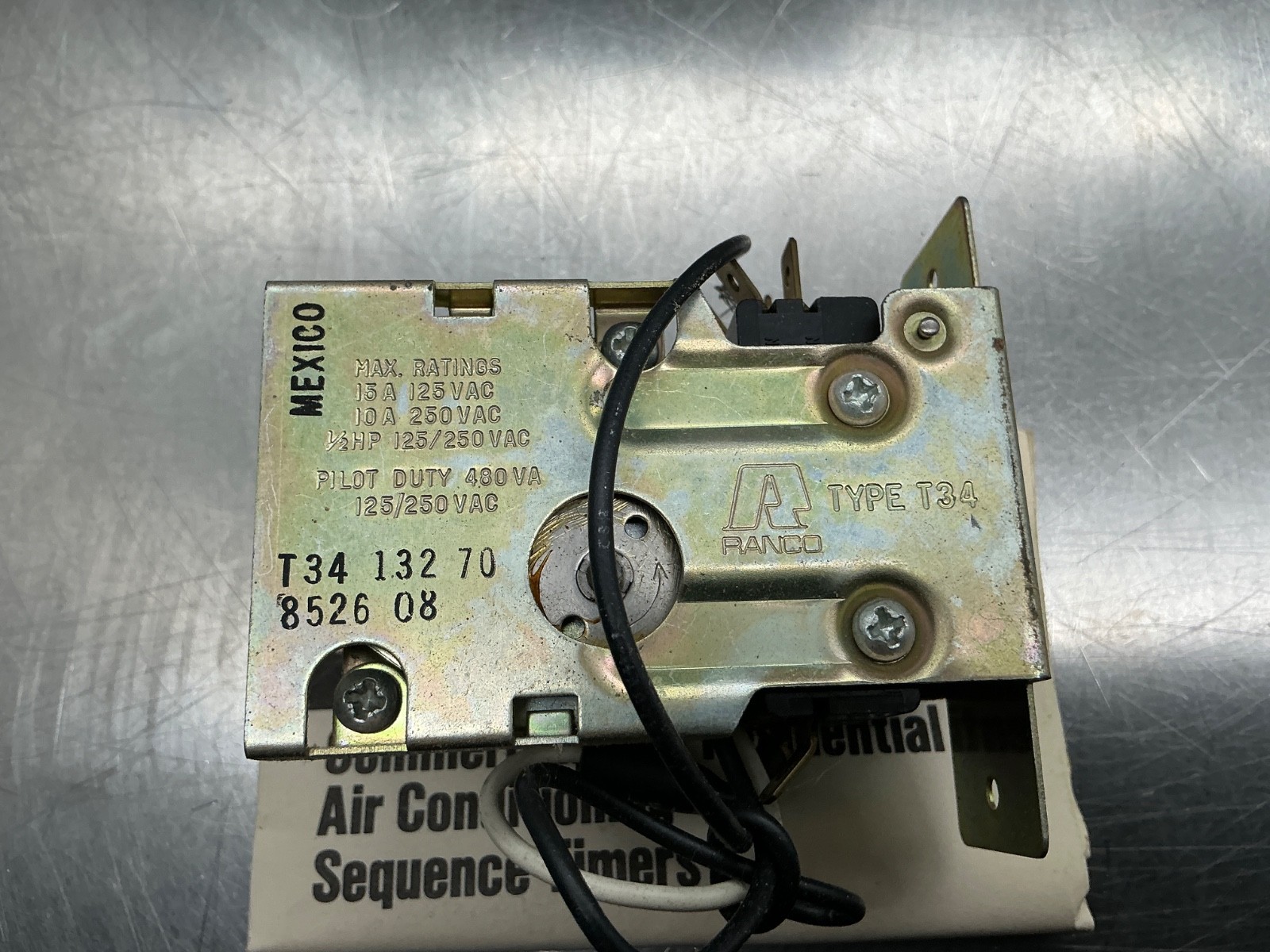 Ranco 8526.13 Sequencing Timer 120v