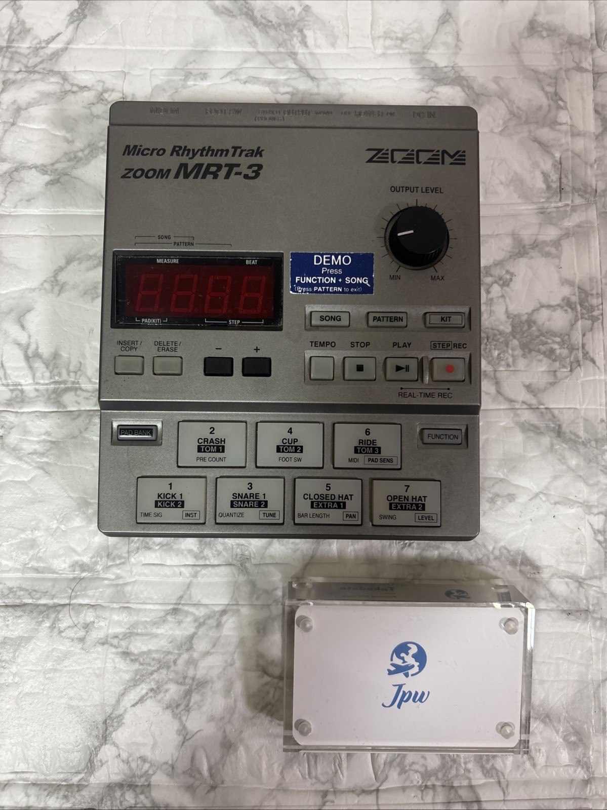 Zoom MRT-3 Micro Rhythm Trak Drum Machine Tested Working Japan