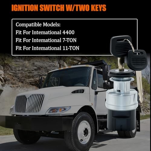 International Ignition Switch with Key Fit for International Replace for