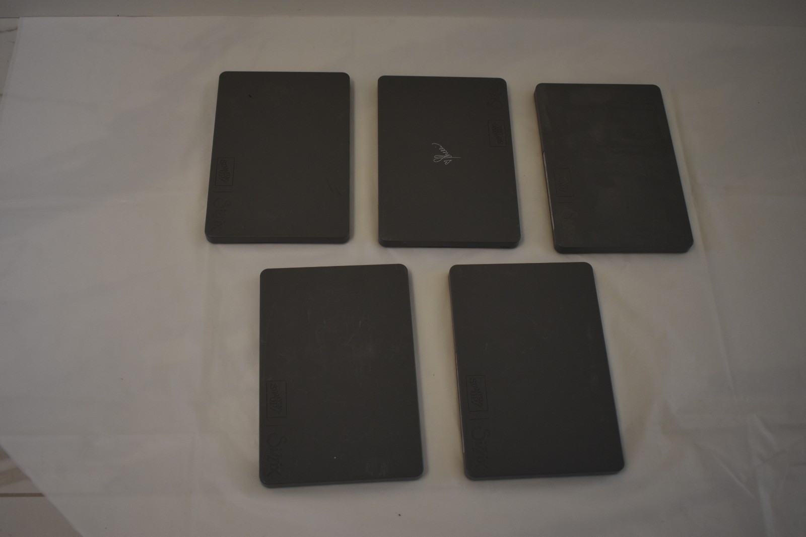A LOT OF 5 Sizzix Stampin Up Bigz Die Cut Plate Cartridge Embossing Big Shot