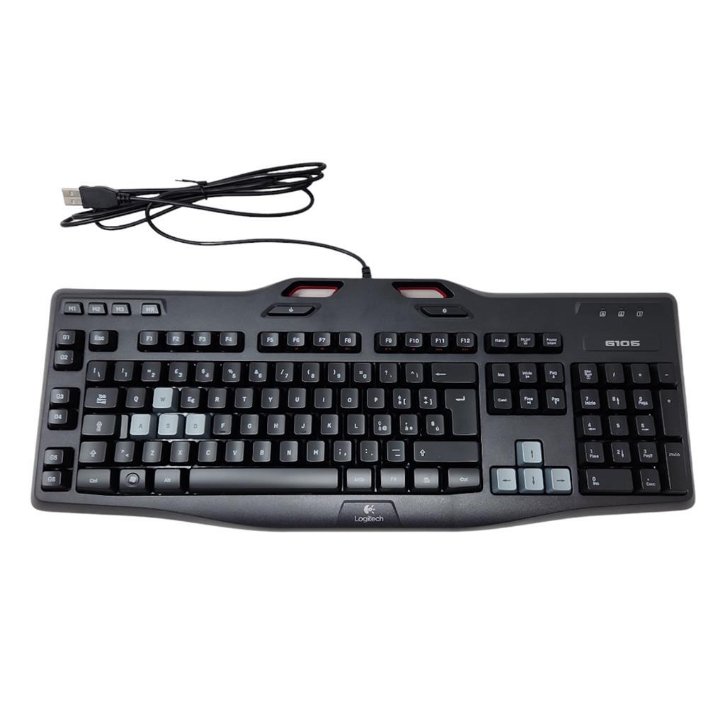 Logitech G105 Gaming keyboard USB Italian QWERTY Black 920-005050
