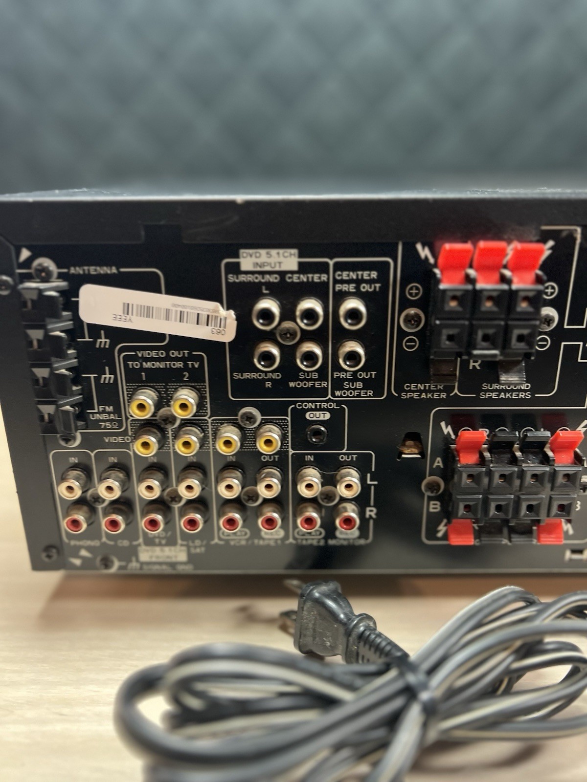Pioneer VSX-D457 Stereo AV Receiver Amplifier Dolby, 5.1 Tested Works!!!!