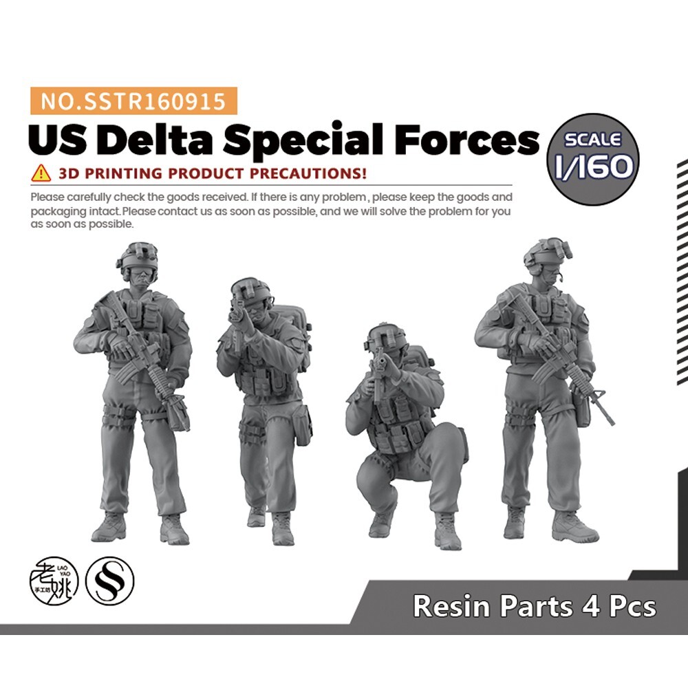MRY-SFW 1/160 Model Upgrade Parts US Delta Special Forces