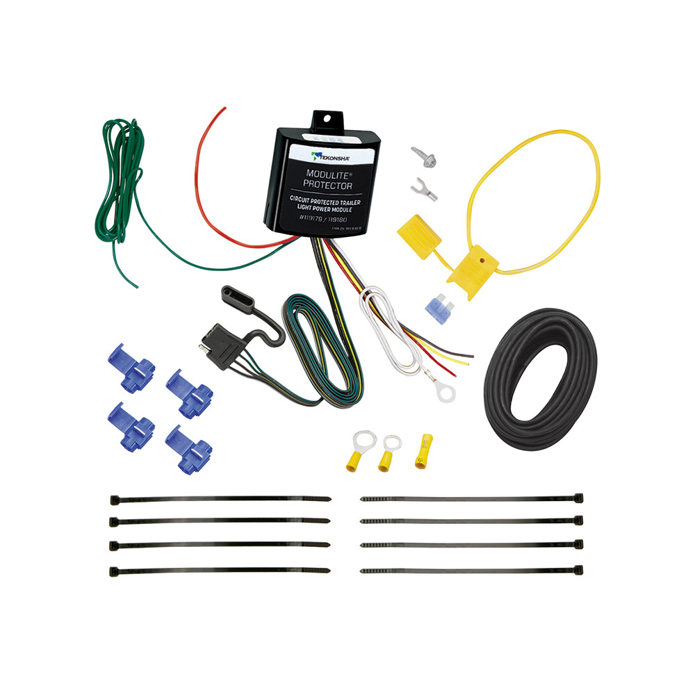 Universal Trailer Wiring Kit For 16-19 Mercedes-Benz GLC300 SUV w/ PO3 (Splice)