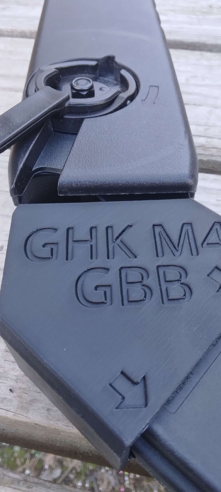 GHK M4 / G5 Airsoft GBB Odin Speedloader Adapter (Black)