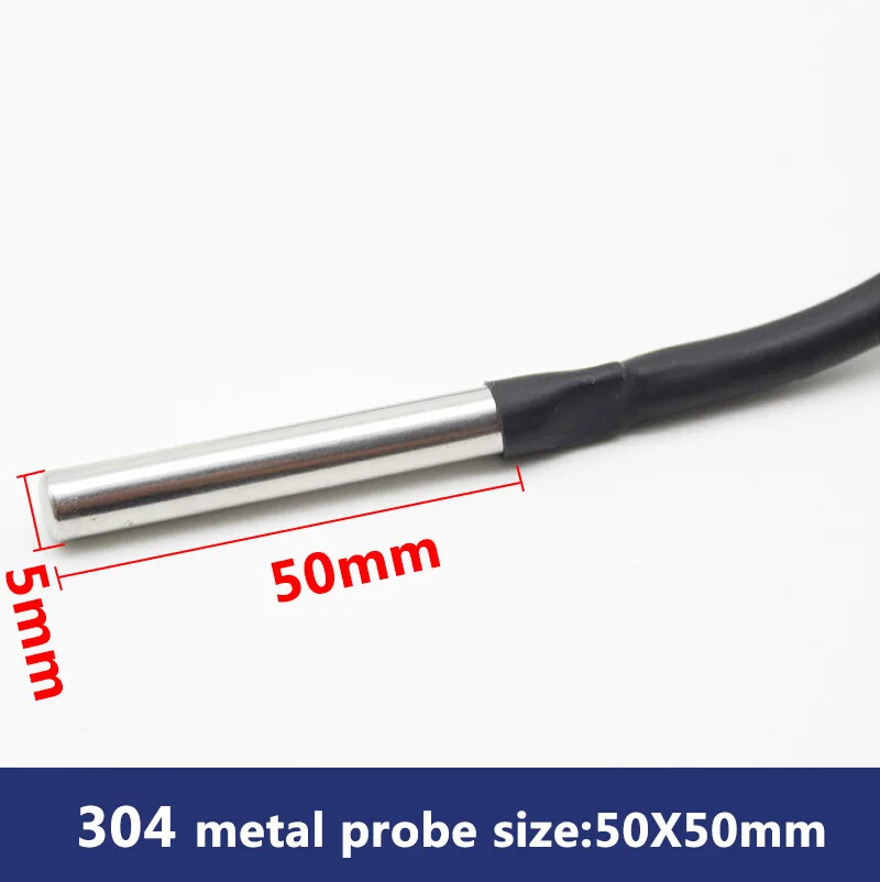 Pt100/CU50 waterproof temperature sensor three wire platinum thermistor silicon
