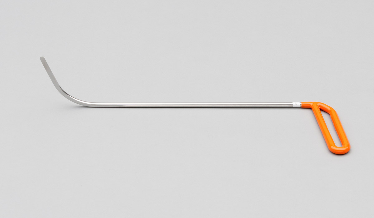 WD-2L 5/16" diam, 19" length, 4" Toe, Curved Tip Angle PDR Tool