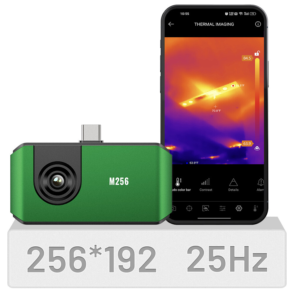 AMPBANK M256 Thermal Imaging Camera for Android Smartphones USB-C
