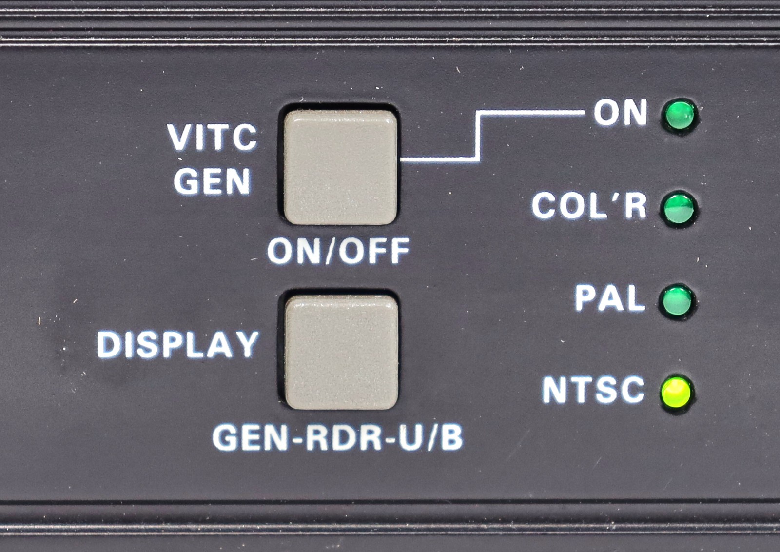 Evertz 5010-VITC Time Code Master w/ Power Cable