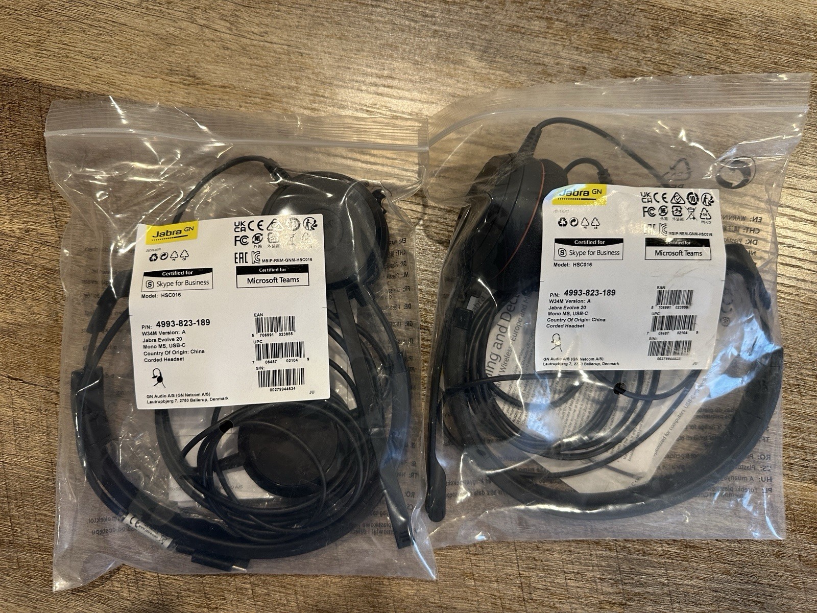 Jabra HSCO16 4993-823-189  vesion A  Wireless Mono Headset Black New In Box