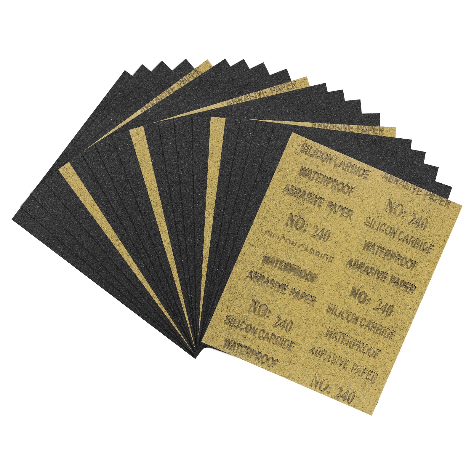 20pcs Sand Papers - [9 x 11 Inch x 240 Grits] Sandpaper Sheets
