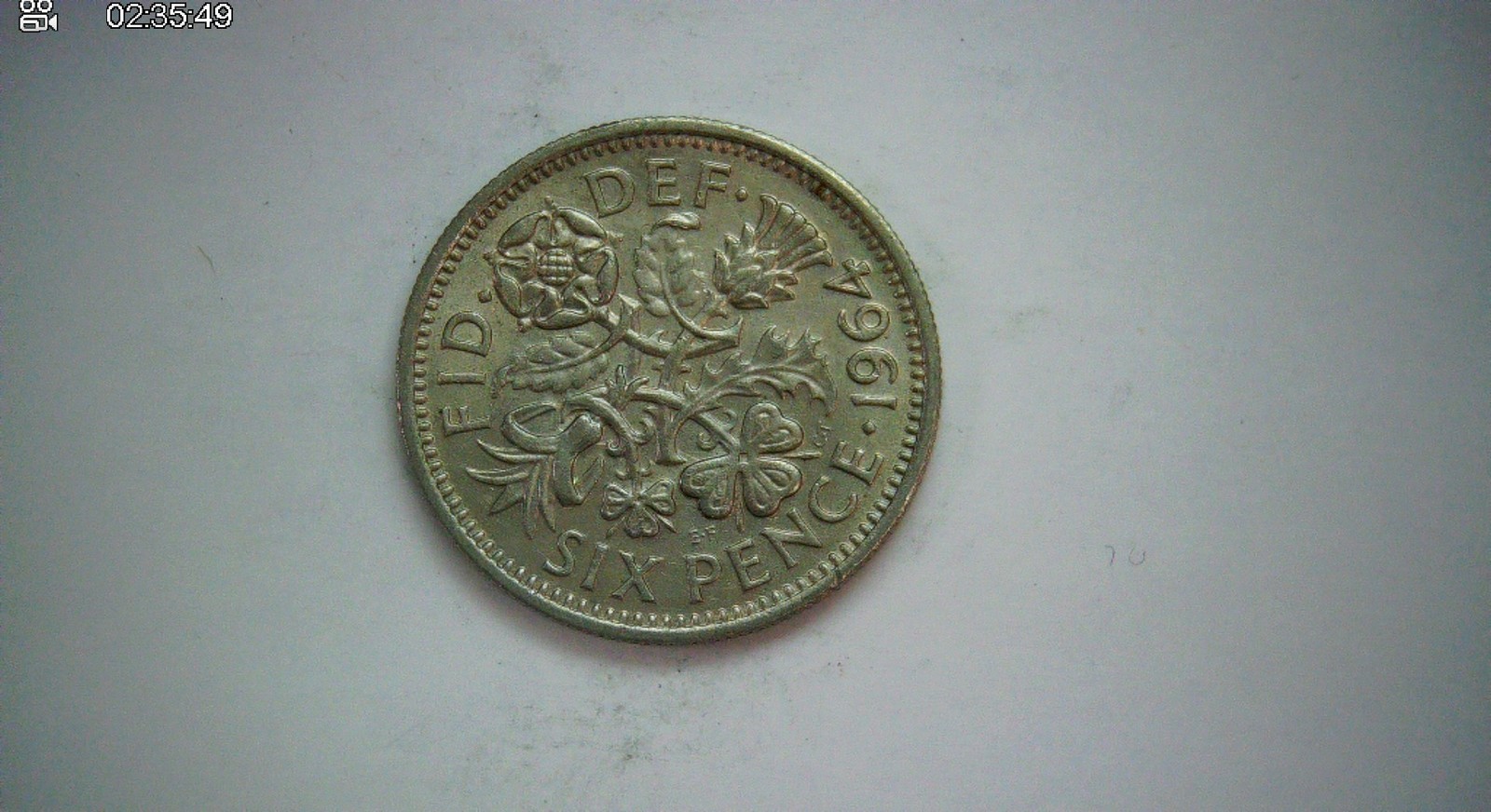 United Kingdom 1964 Sixpence Elizabeth II Sixpence (pre-decimal) Coin