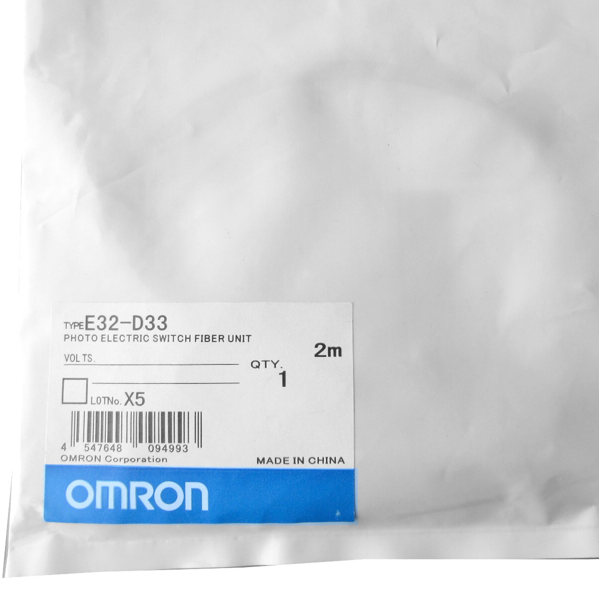 New Omron Unit E32-D33 / E32-ZD33 Photoelectric Switch Module