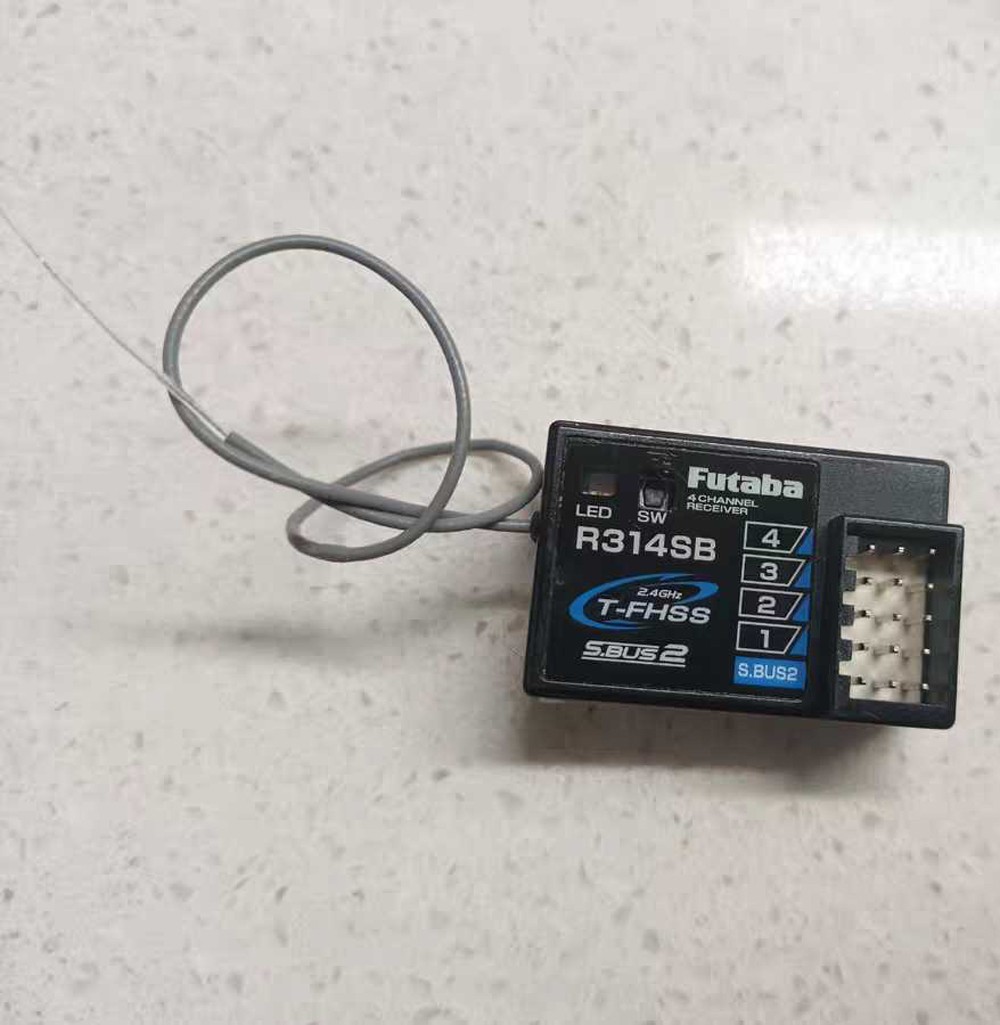 Futaba R314SB 4 Channel 2.4GHz T-FHSS Receiver 4PM 4PX 7PX 10PX Replace R304SB