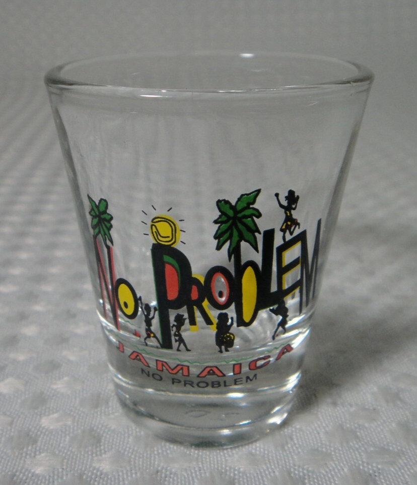 Jamaica No Problem Souvenir Shot Glass