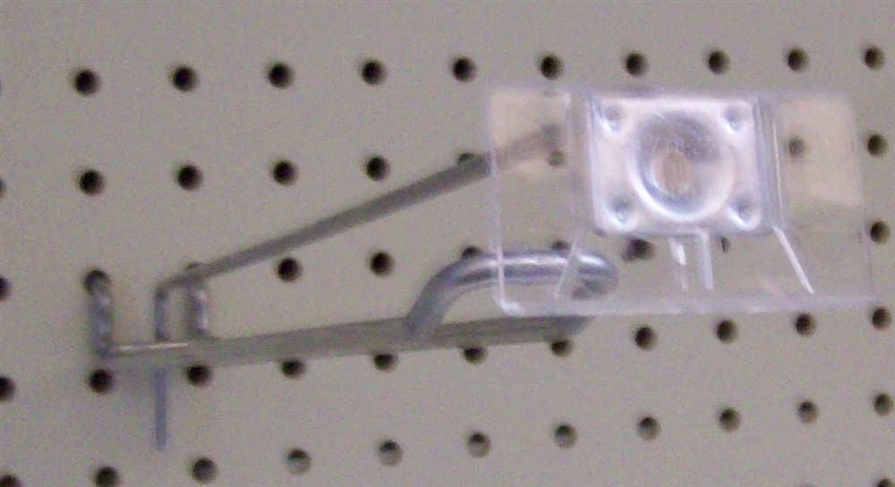 Store Fixture Supplies 25 Pack New 10" Loop Peghooks with Plastic Price Tab