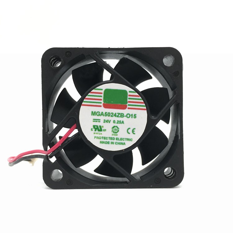 For Protechnic MGA5024ZB-O15 50*50*15MM 24V 0.25A Inverter Cooling fan 2Pin