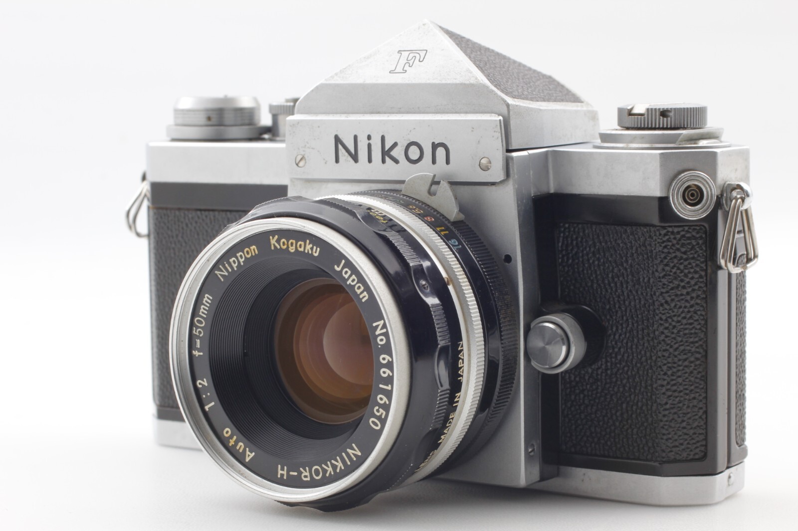 Nikon F 35mm Film Camera w/ Nikkor-H Auto 50mm F/2 Lens from Japan JPN 【 EXC+5 】