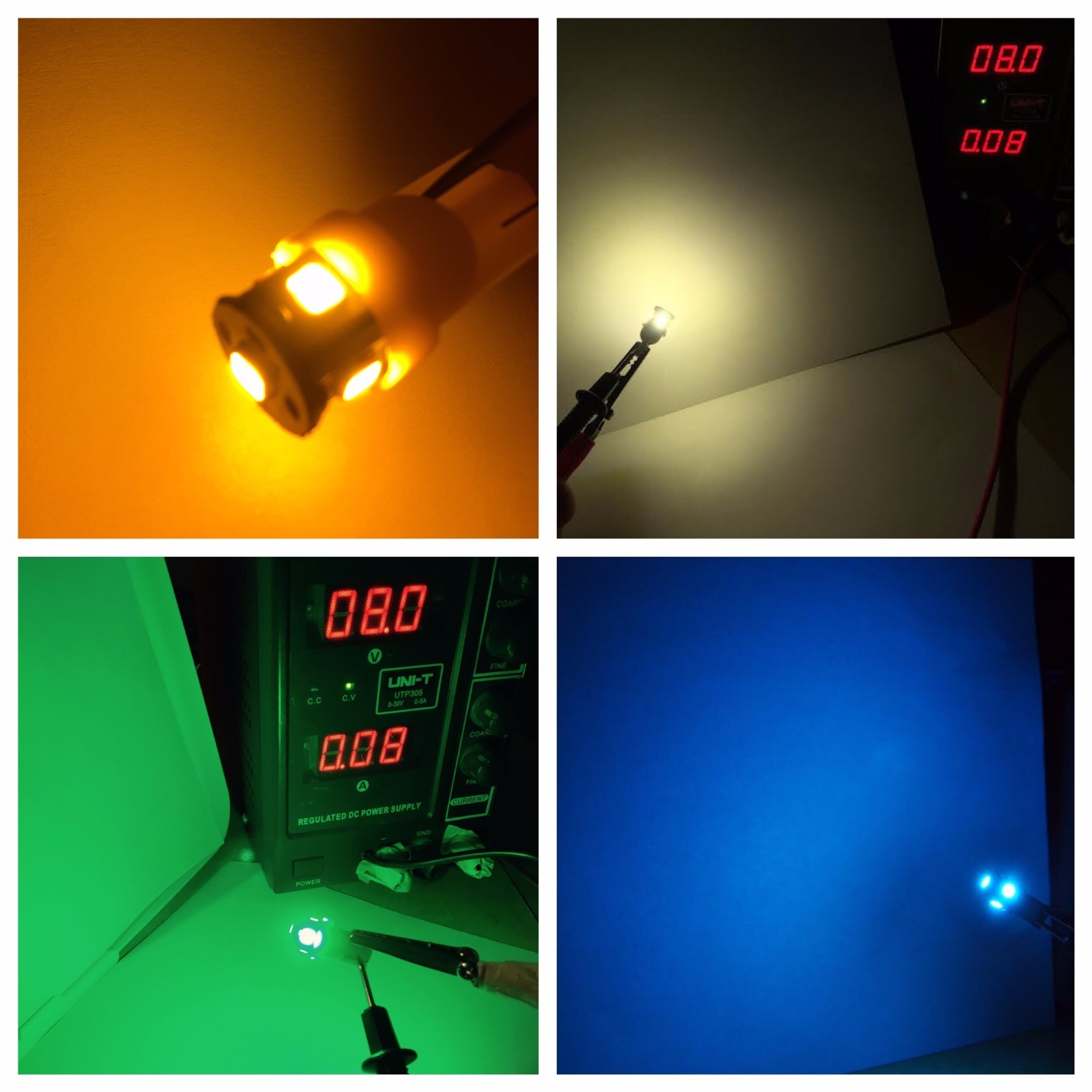 (3) LED 8V DIAL LAMPS/SX-780 SX-450 SX-550 SX-650 SX-580 SX-680 SX-750/ Pioneer