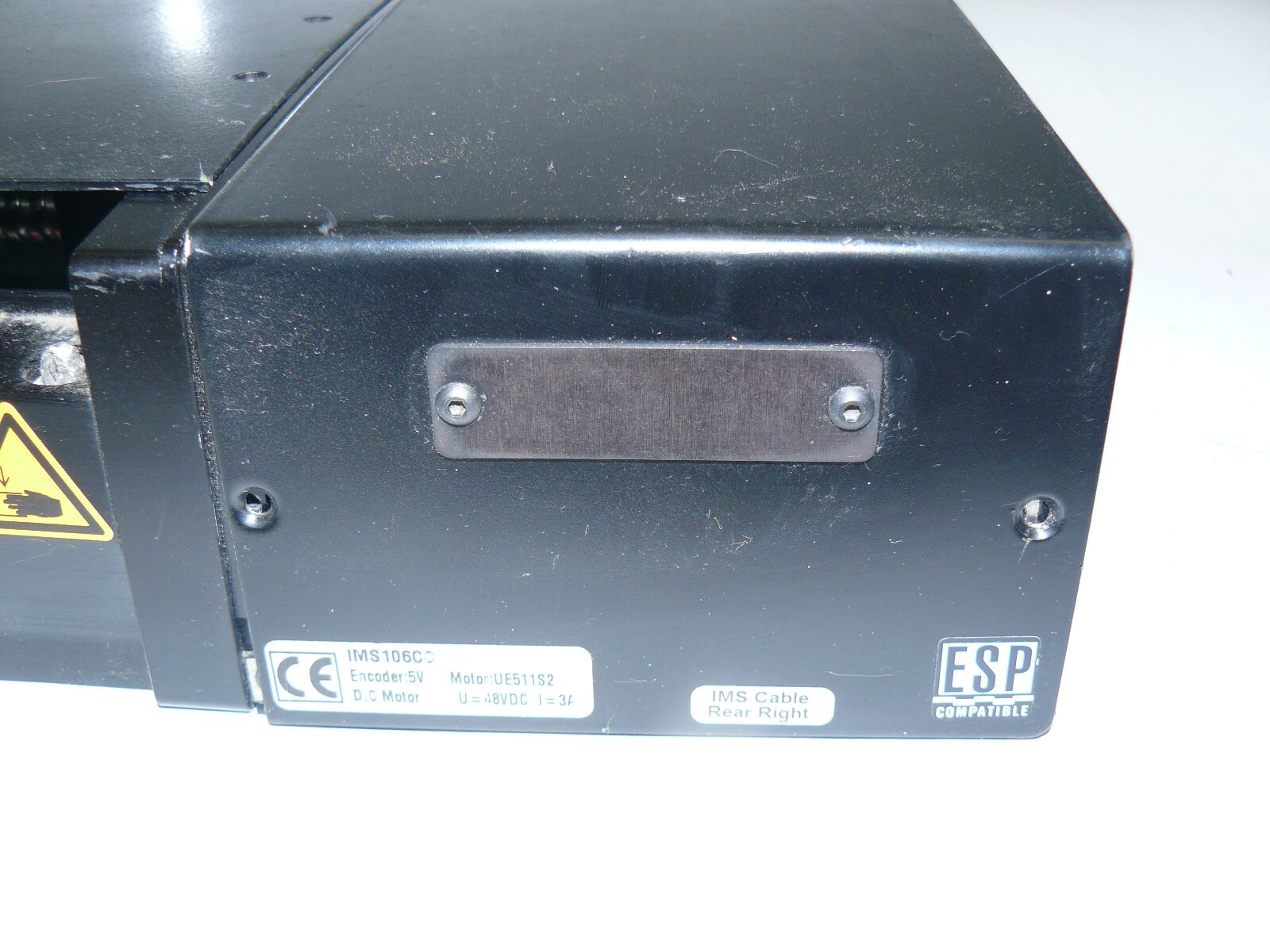 Newport IMS106CC Motorized Linear Stage DC Motor Rotary Encoder 6" Travel