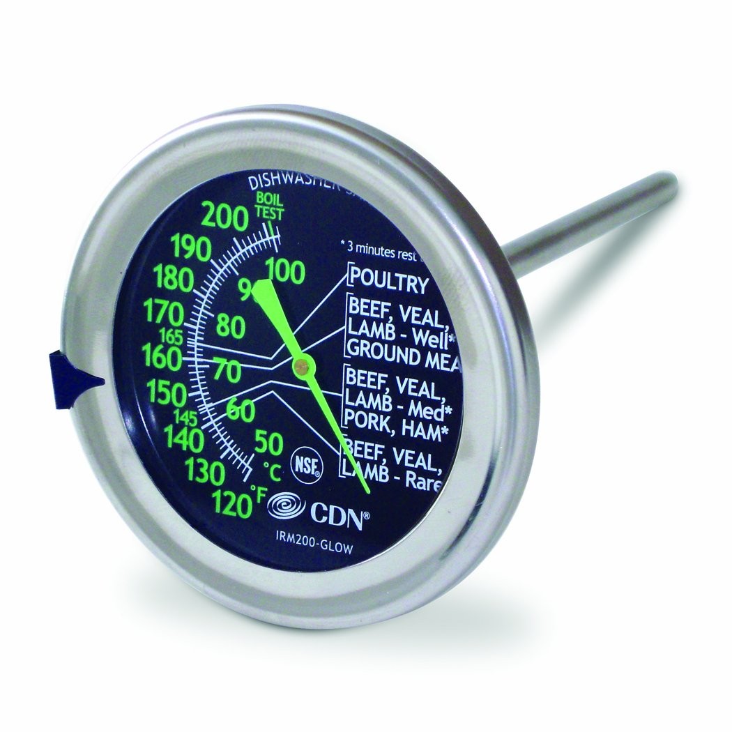 Ovenproof Meat Thermometer – Glow Dial | ProAccurate® | 2" Easy-Read Dial | W...