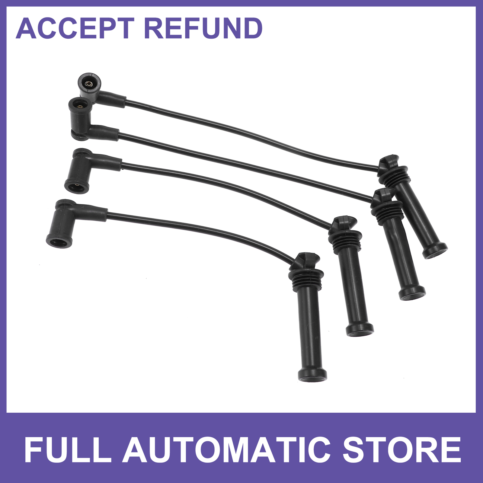 Spark Plug Wire Ignition Coil Cable FOUR Custom for ford for Ranger 2.3L 2001-07