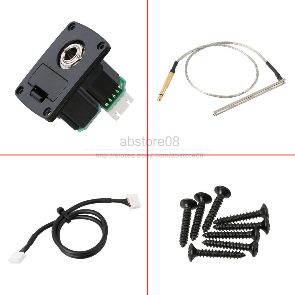 Ukulele Equalize Pickup System EQ LED Tuner UK-500T For Ukulele W/Piezo