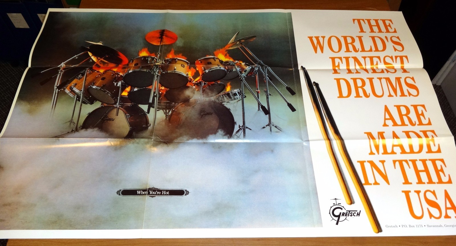 Gretsch 1983 Drum Catalog with Parts Catalog