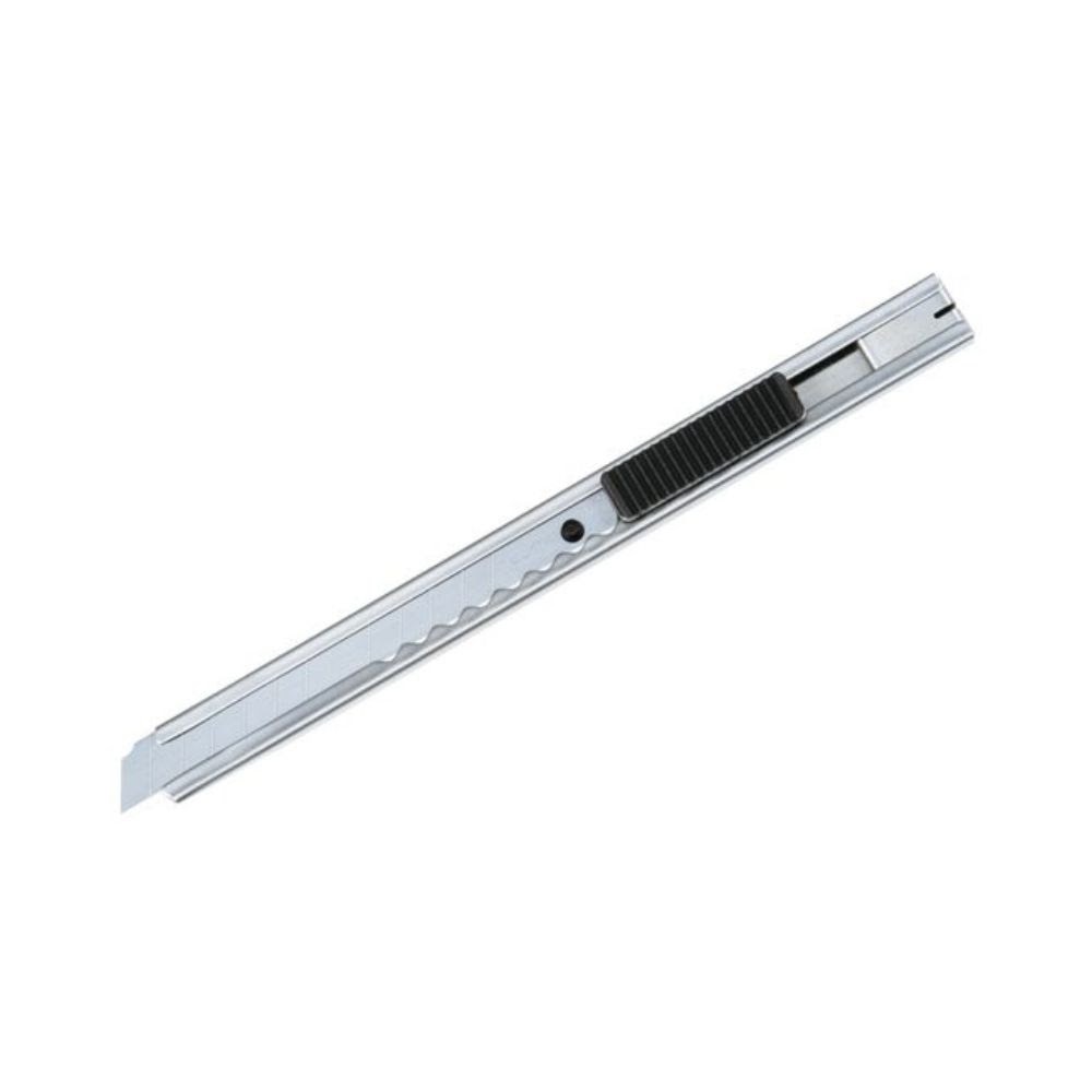 Tajima LC-301 Stainless Steel Slide Lock Utility Knife 9mm w/ 3 Blades