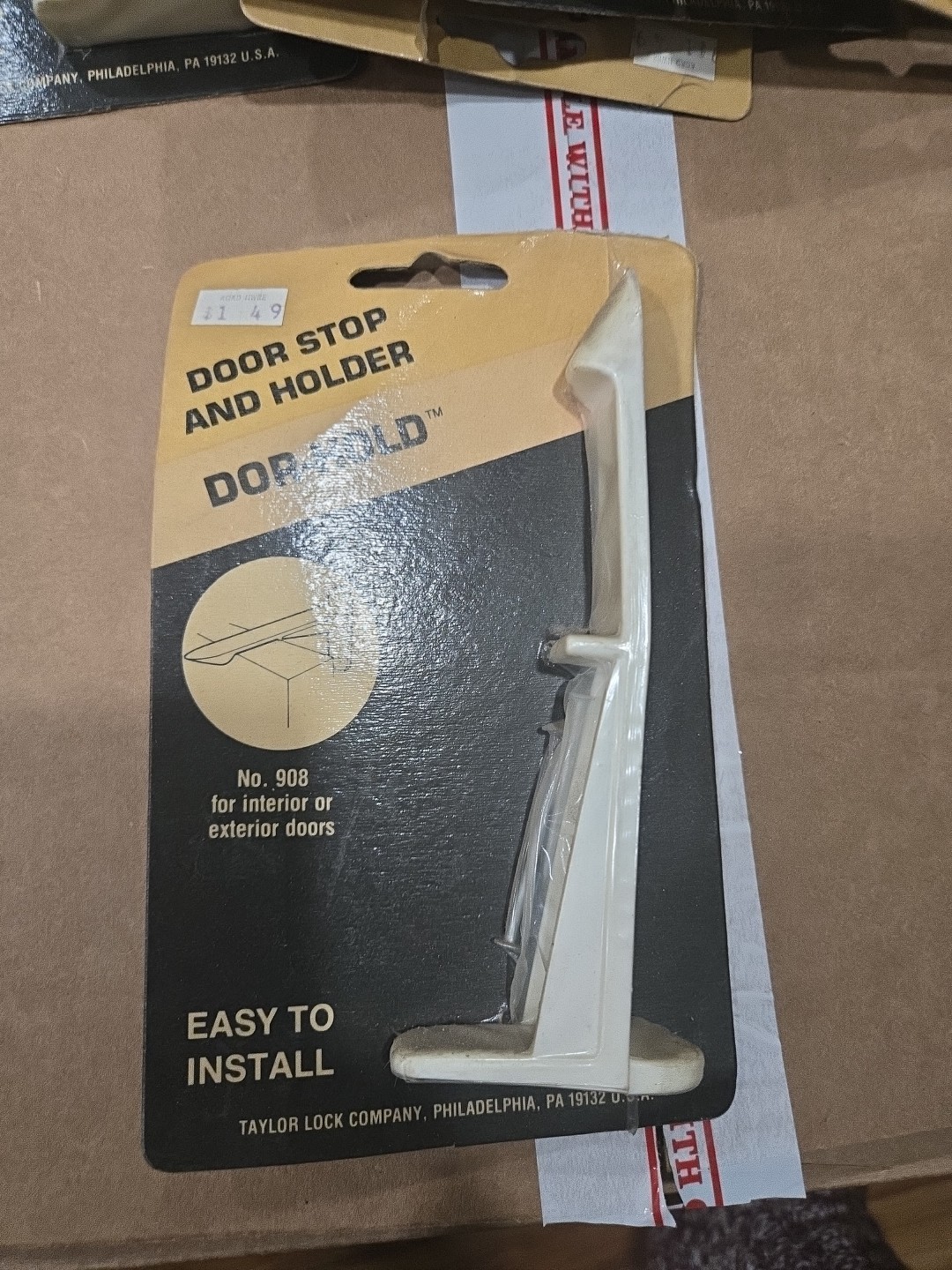 Dor-Hold Stop And Holder