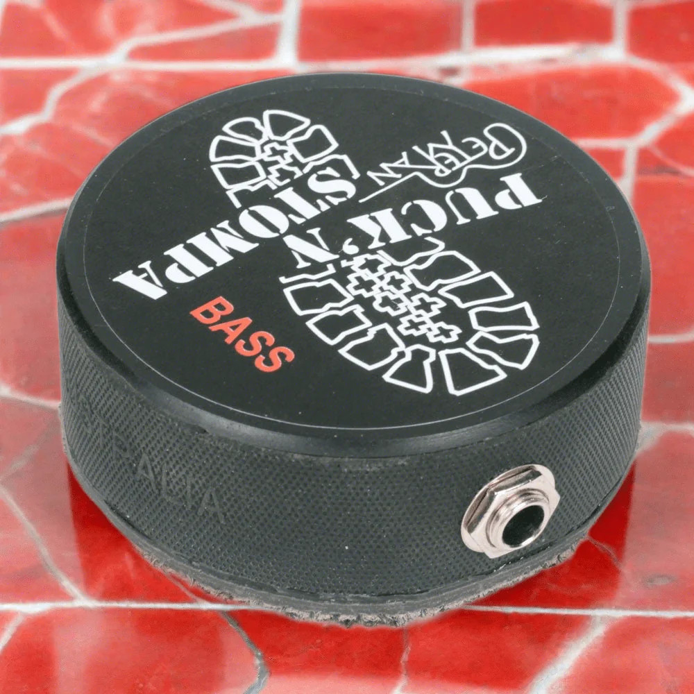 Puck'n stompa professional BASS acoustic stomp box with jack output.