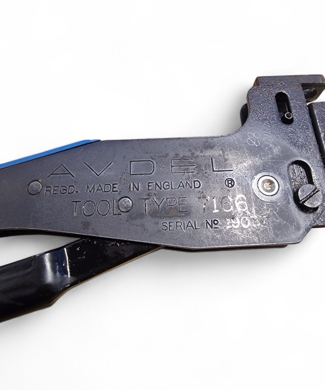 Vintage Avdel 7166 Manual Handheld Pop Rivet Tool