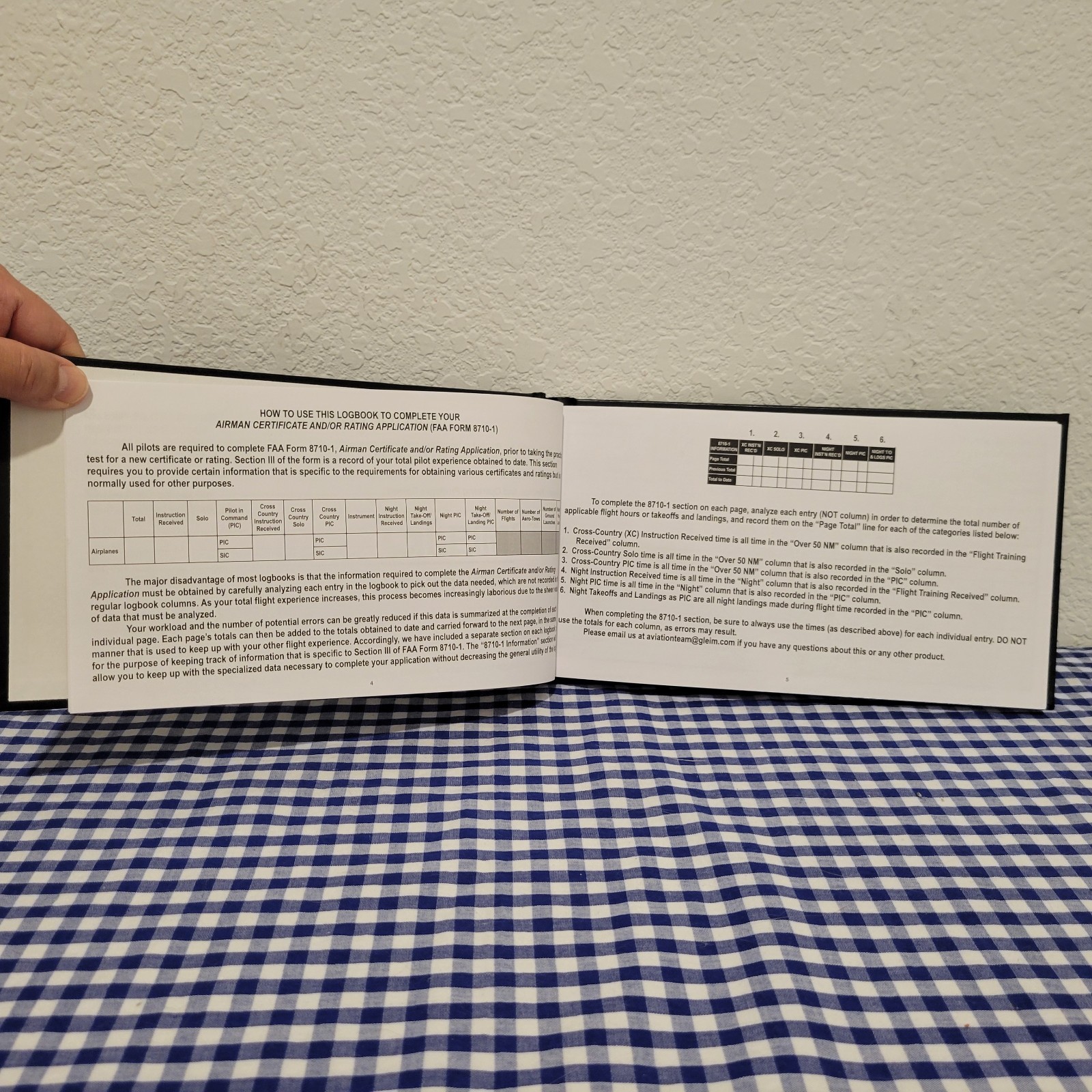 Gleim Pilot Logbook