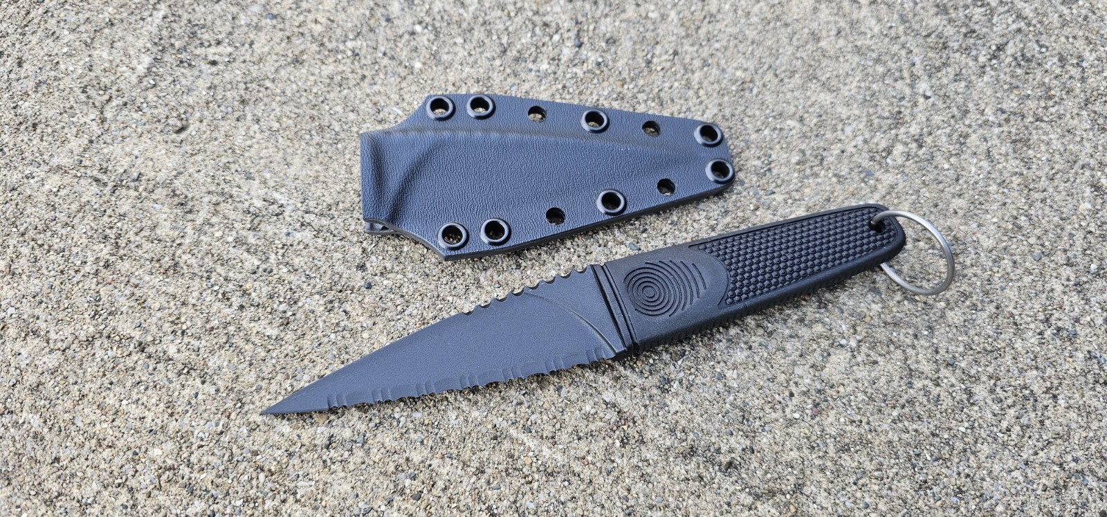 Cold Steel "FGX SKEAN Dhu" Kydex Sheath Only in Pancake (BK) KNIFE NOT INCLUDED!