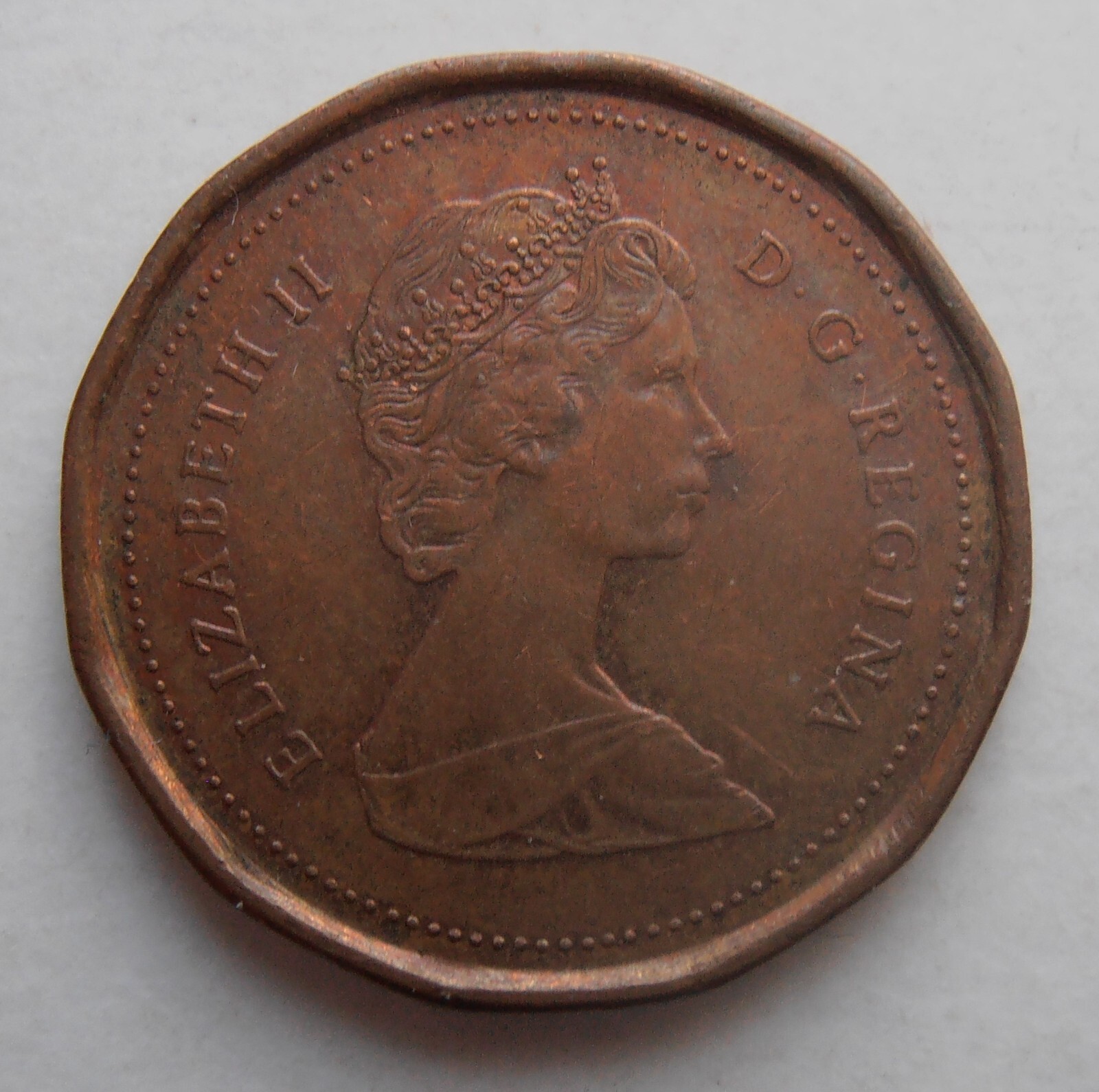 1989 CANADA 1 CENT