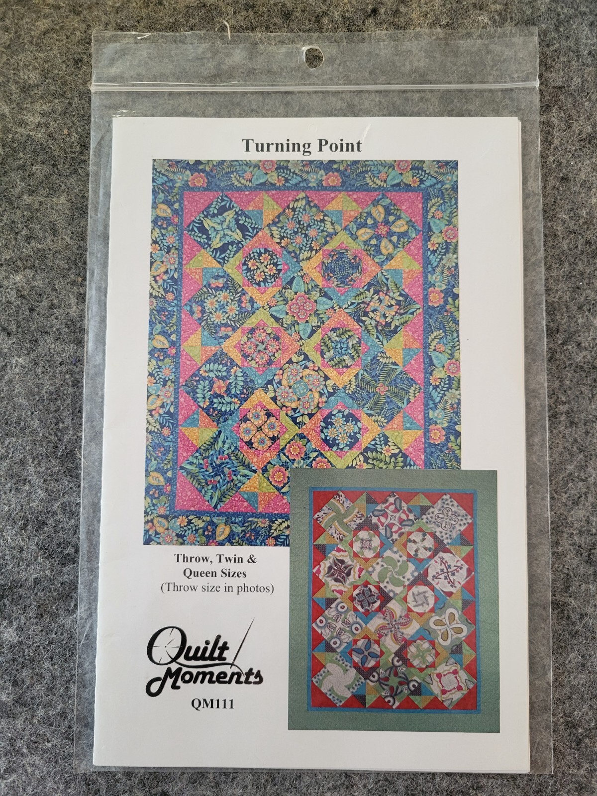 New Turning Point Quilt Pattern by Marilyn Foreman Quilt Moments