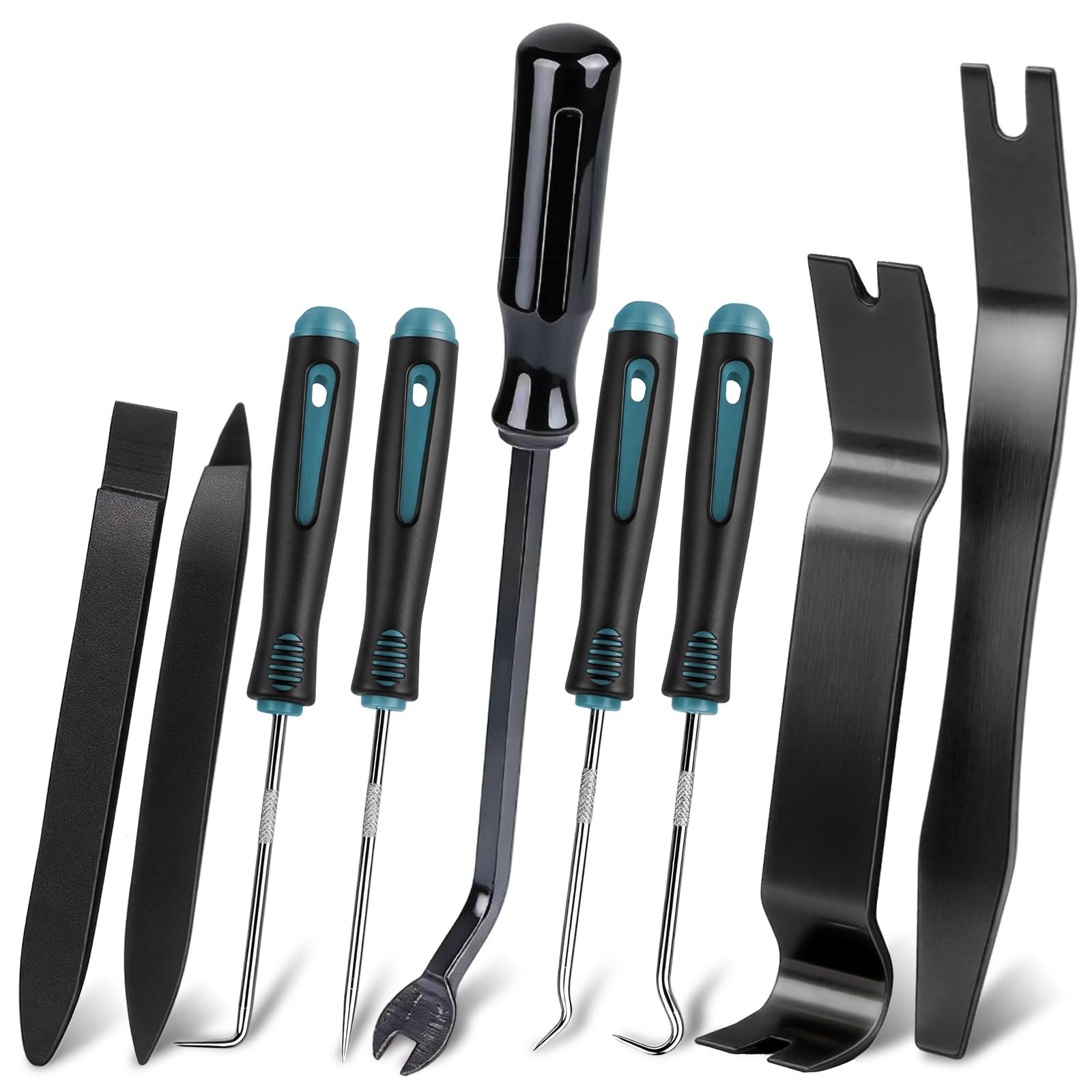 Aleric 9 Pcs Auto Trim Removal Tool Kit - Plastic Pry for Door Panel...