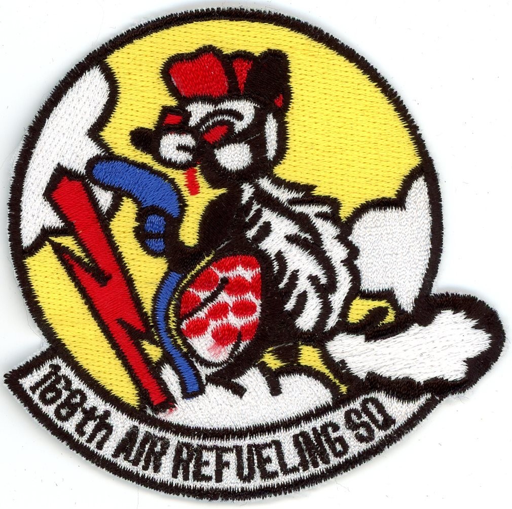 US Air Force Patch: 168th Air Refueling Squadron