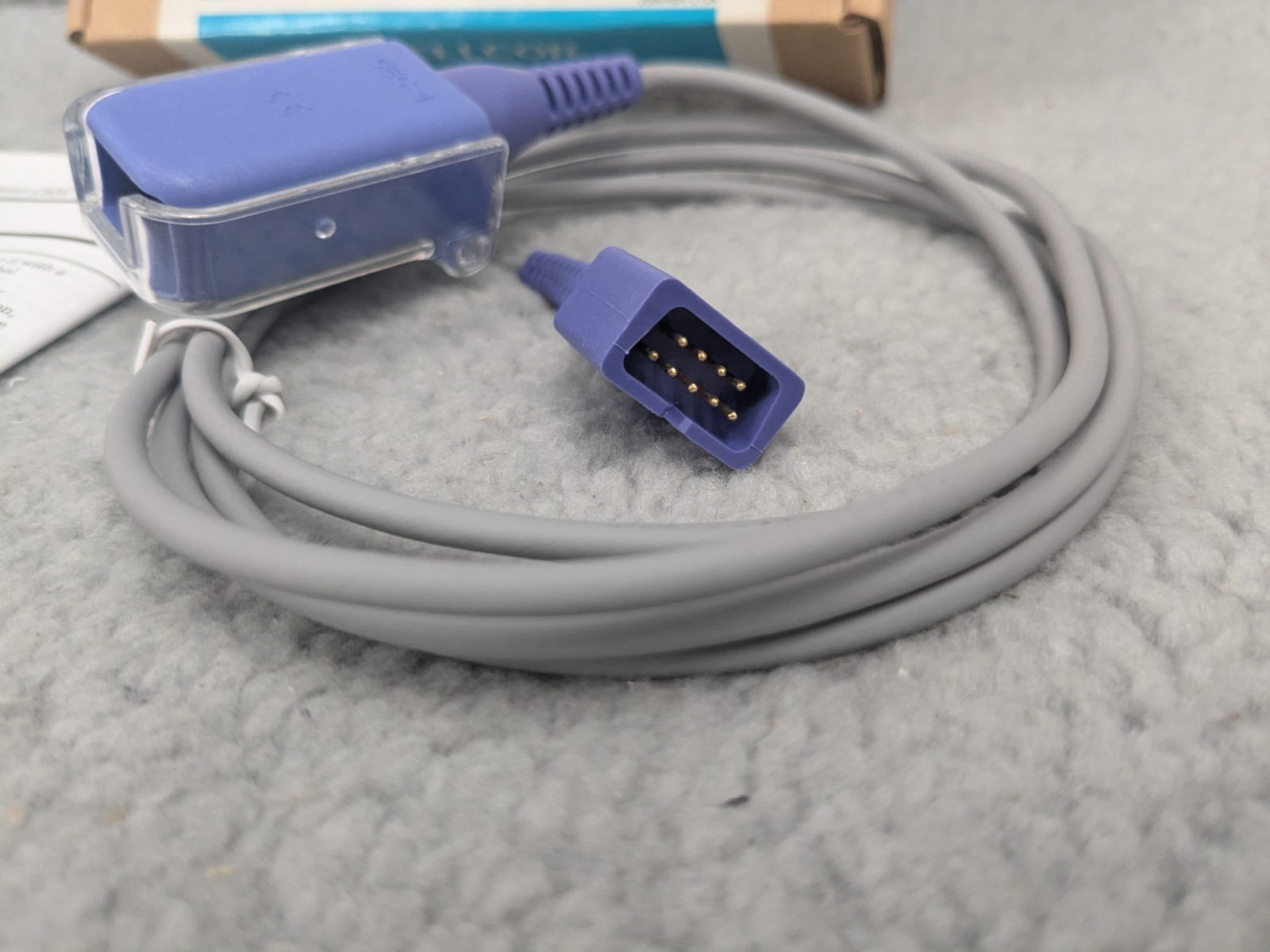 Nellcor DEC-4 SPO2 Sensor Extension Cable, New Open Box, Tyco,