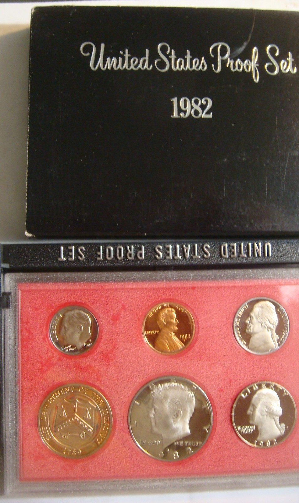 1982 Clad Proof Set U.S. Mint Original Government Packaging OGP