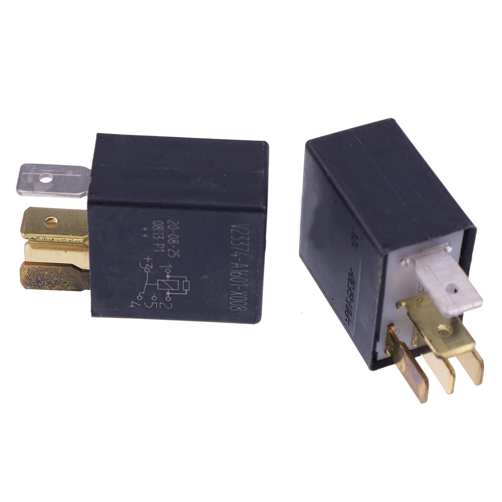 2X New 12V 30/40A 5-Pin Relay Switch 0 332 207 307 For Bosch Boats Auto Fan Cars