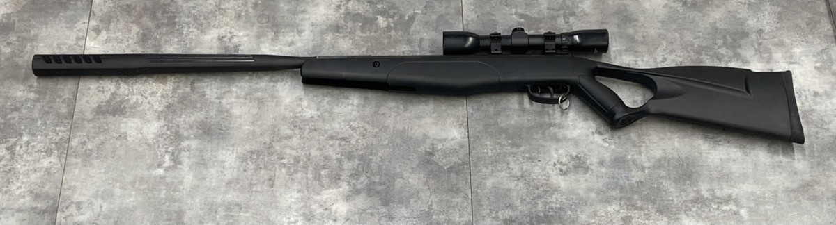 Crosman F4 Quiet Fire .177 caliber Break Barrel Air Rifle w/Scope (PD5035478)