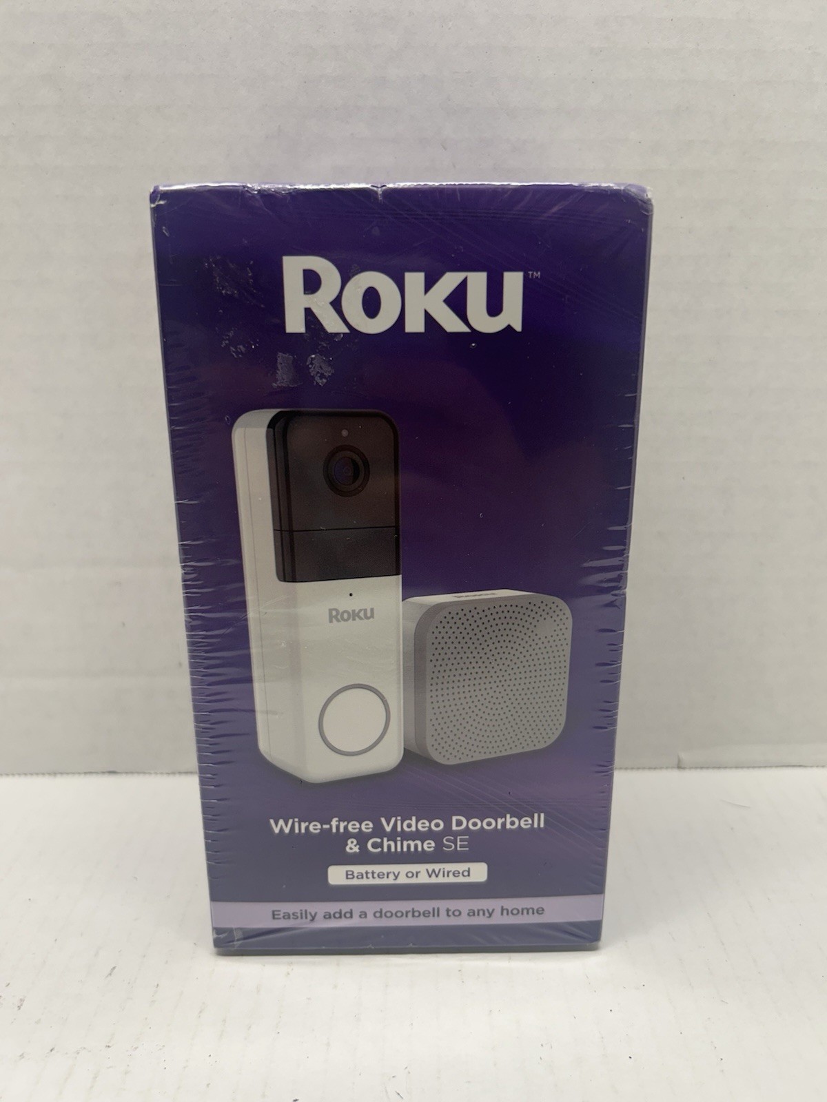 Roku Wire-Free Video Doorbell & Chime SE – Battery or Wired – Smart Doorbell