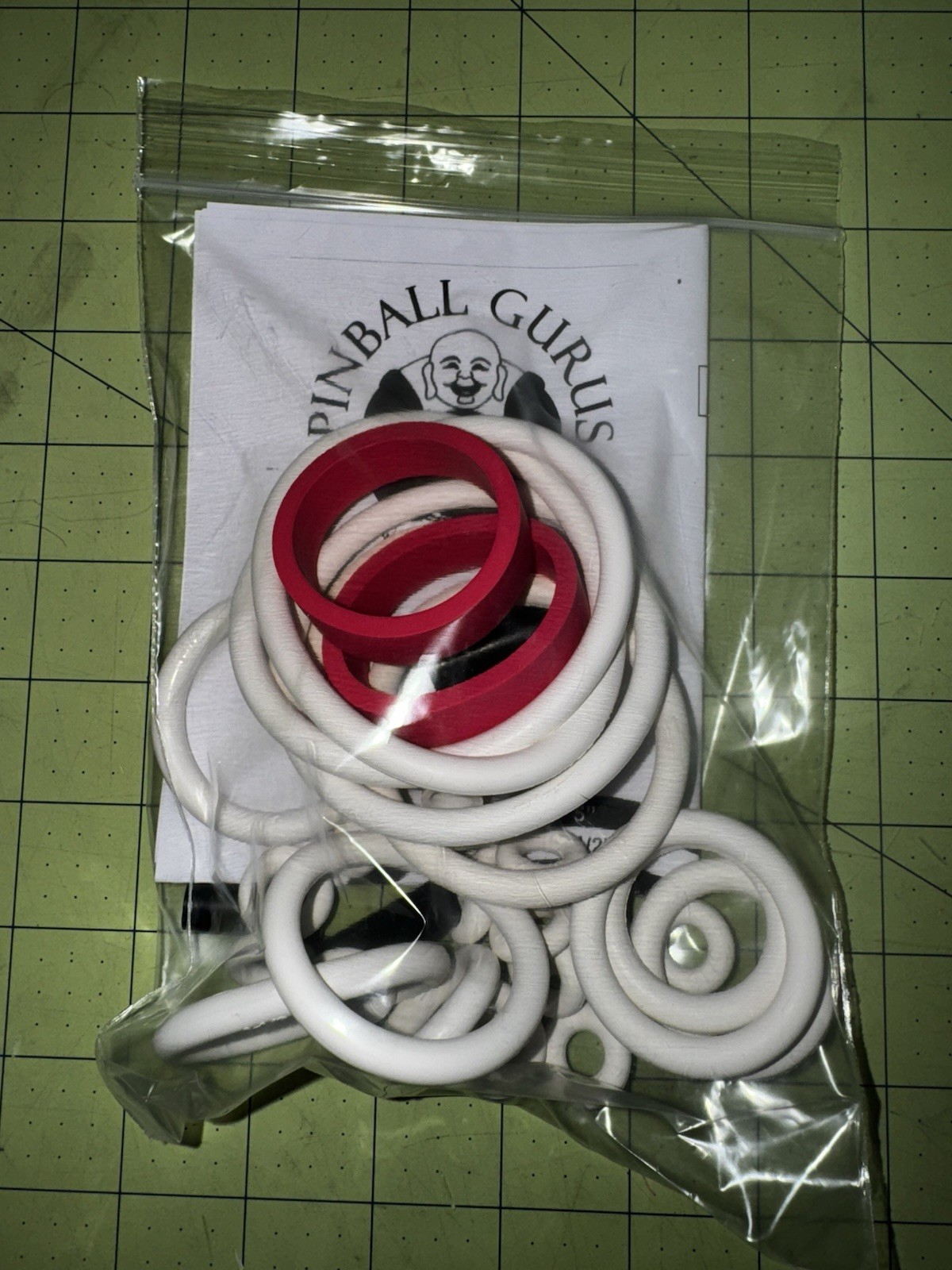 1985-1986 Williams “Comet” Pinball Machine Complete Rubber Ring Parts Kit