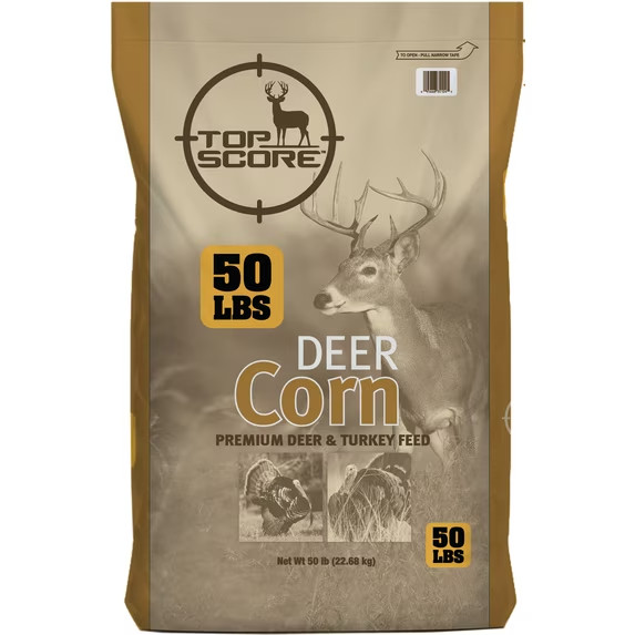 (3 pack) Manna Pro Deer Corn - Deer and Turkey Feed 50Lb
