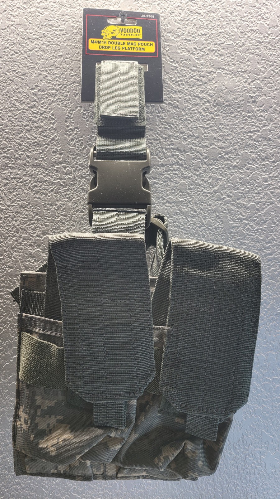 Voodoo Tactical Drop Leg Platform w/Attached M4/M16 Double Mag Pouch