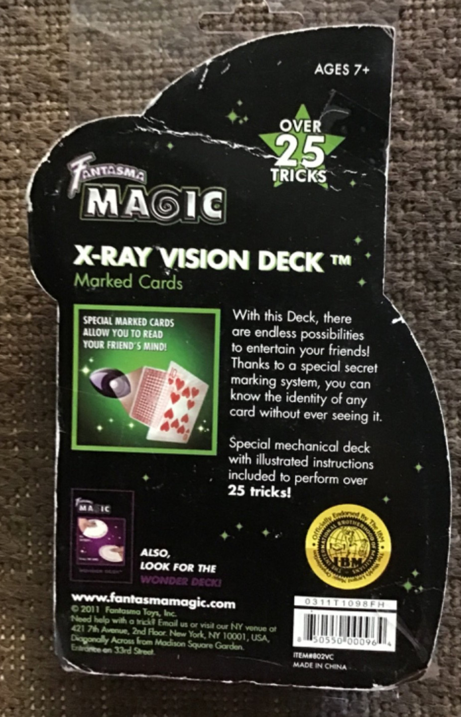 MAGIC X-RAY VISION DECK