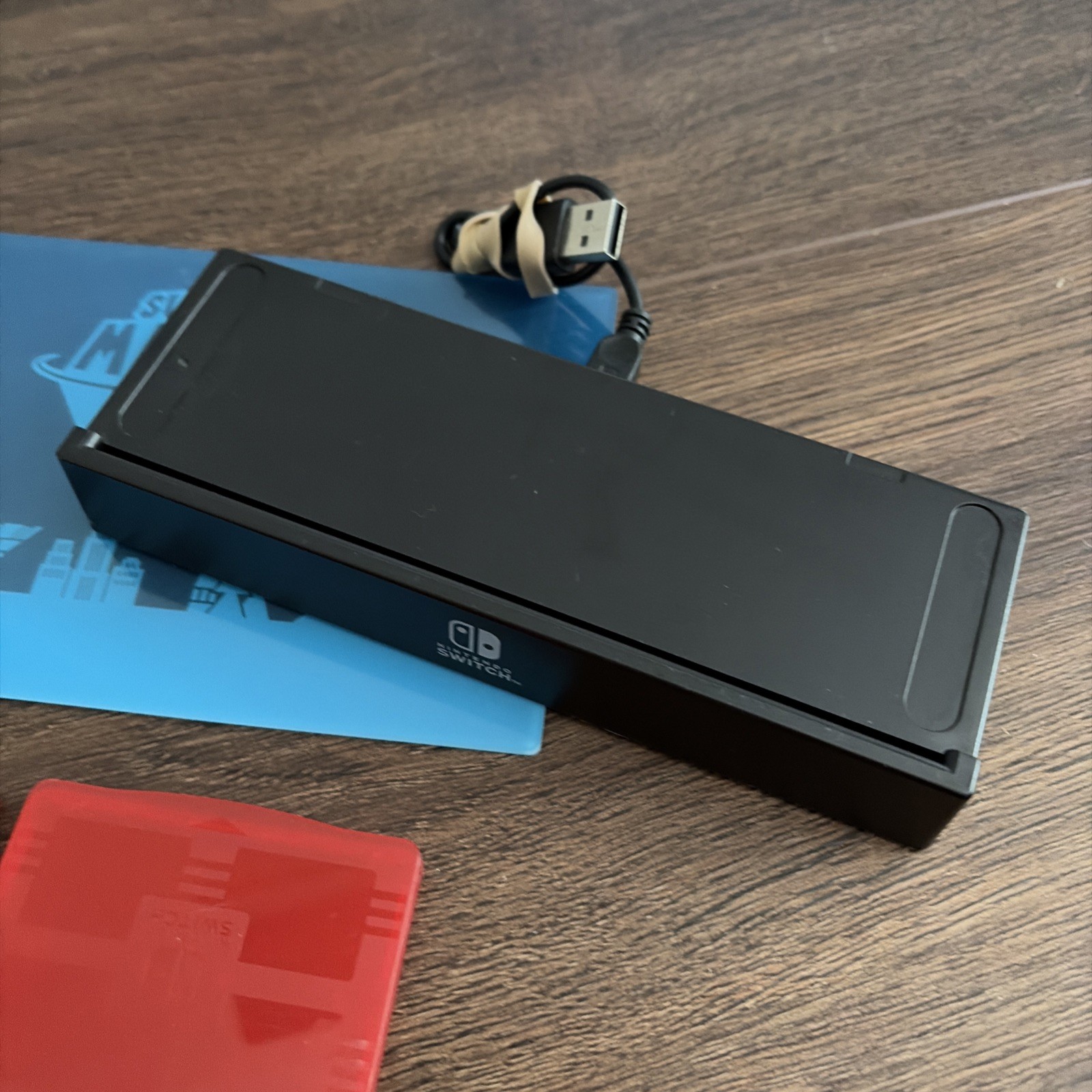 Nintendo Switch Accessory Bundle Lot - Docks, Wireless Controller,Steering Wheel