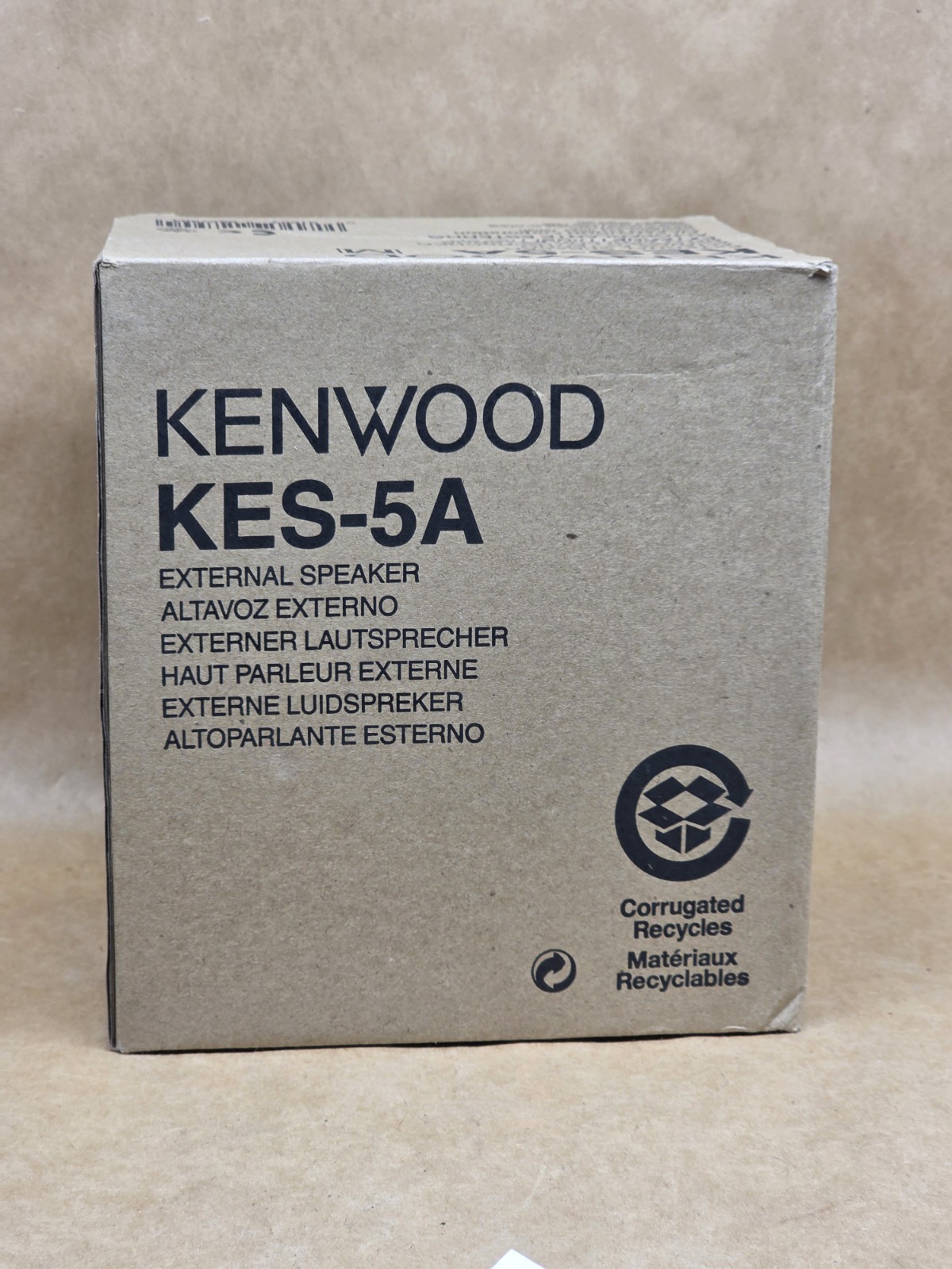 Kenwood KES-5 40W 4 Ohms External Speaker - Black