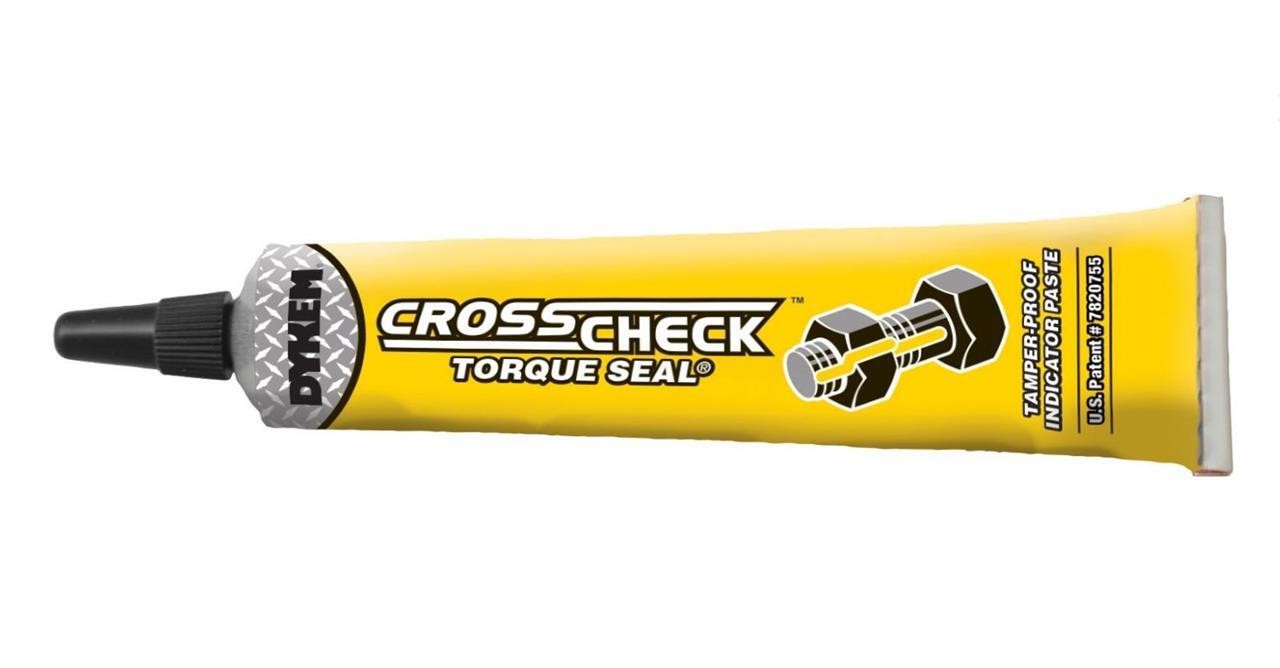 DYKEM Cross Check Torque Seal Tamper-Proof Indicator 83317 Yellow
